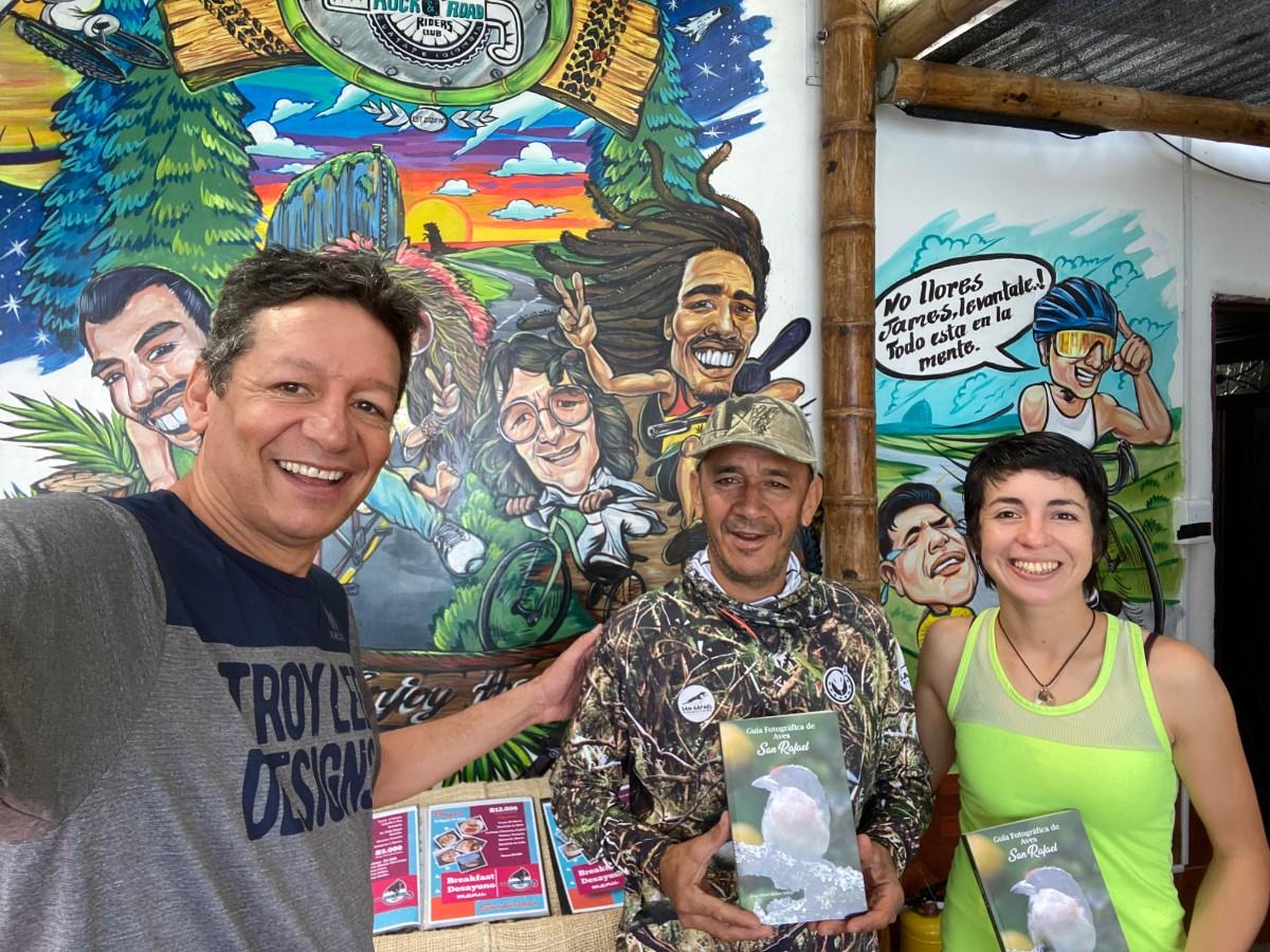 Birdwatching in San Rafael with Winston from Posada de Avies