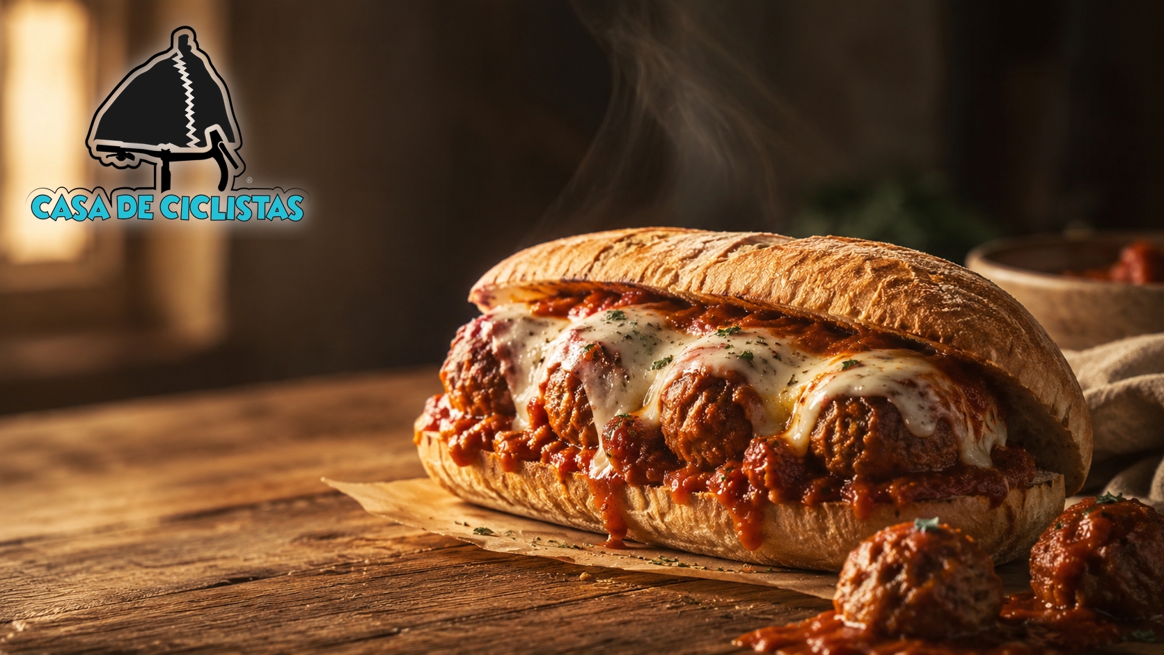 Meatball Sandwich Guatapé